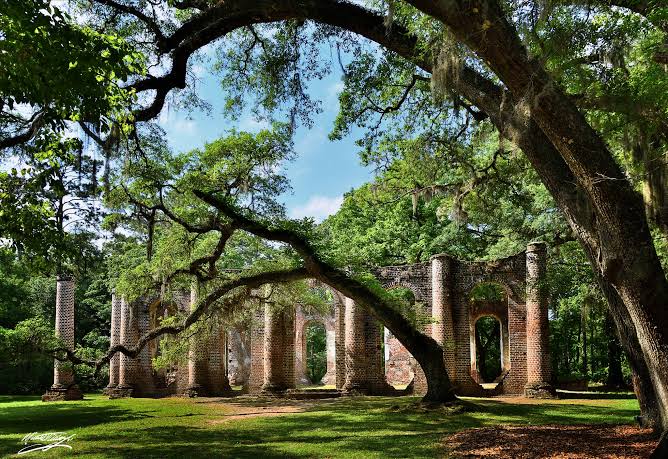 Sheldon Church historical ruins
