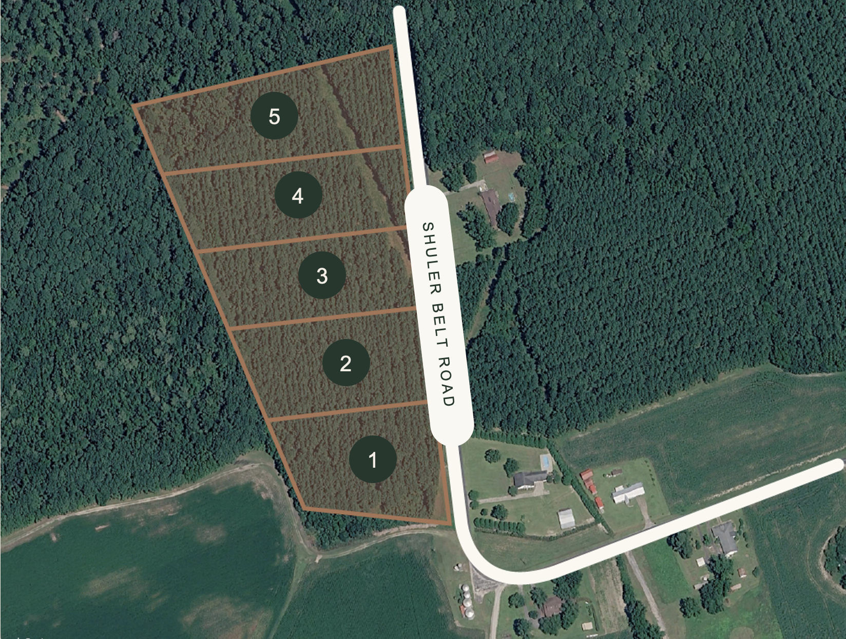 Shuler Pines Homestead Lots